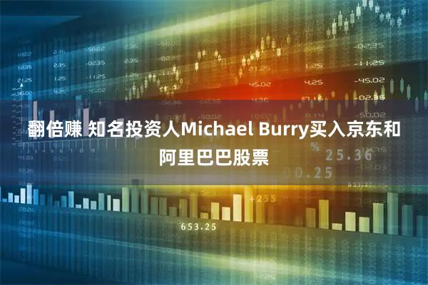 翻倍赚 知名投资人Michael Burry买入京东和阿里巴巴股票